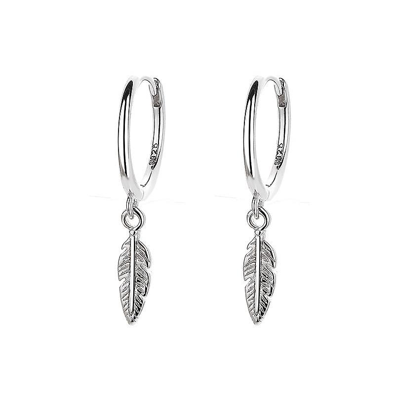 

Temperament Simple And Generous Plain Ring Earrings Women S Niche Love Exquisite Ear Buckle Design Cross Jewelry