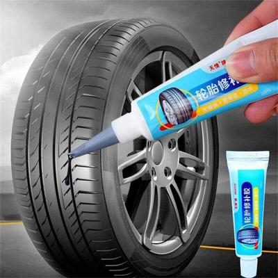30ml Reifenkleber Wasserfester Alleskleber Gummi Reifenpannenkleber Dichtmittel Kleber, Alleskleber Gummi Set, Stark Adhesiv Reifenkleber