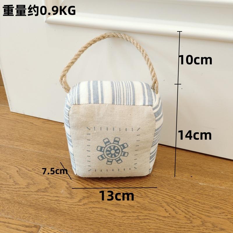 

Персонализированные украшения в средиземноморском стиле, тканевый декор для дома с креативным ветрозащитным противоударным дверным блоком для гостиной