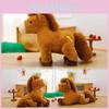 Cute Horse Animal Plush Toy Cartoon Stuffed Doll Kids Bedroom Gift Decoration