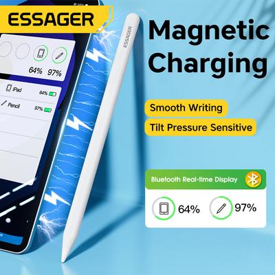 Essager Stylus Pen For Apple Pencil 2 1 For Ipad Air Pro Mini Accessories Bluetooth Magnetic Wireless Charging Stylus Pencils