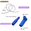 Brake Oil Changer Connector Emptying Tool with 1.2m Oil Pumping Pipe Brake Oil Replacement Tool for Car Vehicles Accessories