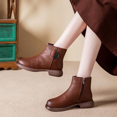 Scarpe Invernali da Mamma Stivali da Neve da Donna Morbidi Caldi Peluche Piatti Antiscivolo Stivaletti alla Caviglia da Donna Taglia Forte 42