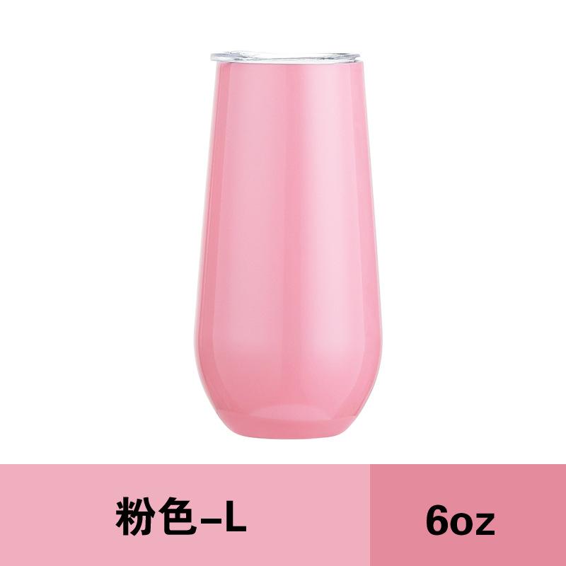 Double Wall U Shape Stainless Steel 6oz Coffee Mug Drinking Wine Mug 180ml Insulated Thermos Vacuum Cups