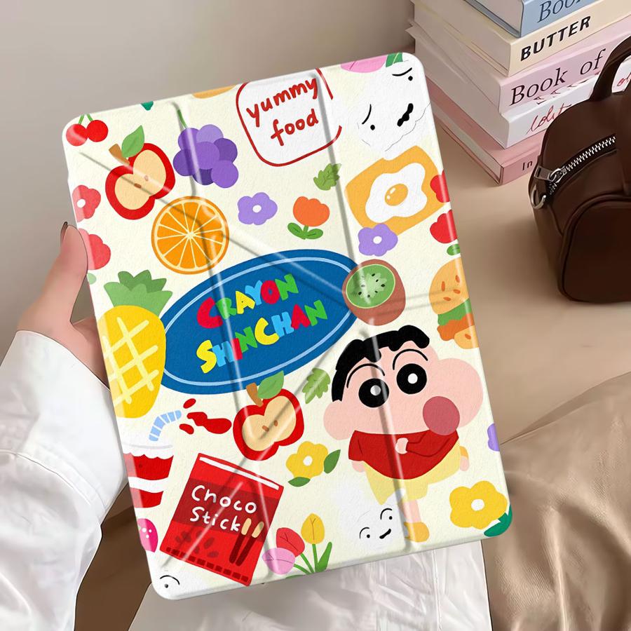 Tablet Case For iPad Mini 6 7 Air 4 5 M3 M2 1 2 M4 11inch Pro 2025 Pro 11th 10th 9th 8th 7th 12.9inch Holder Cover Cra-yons