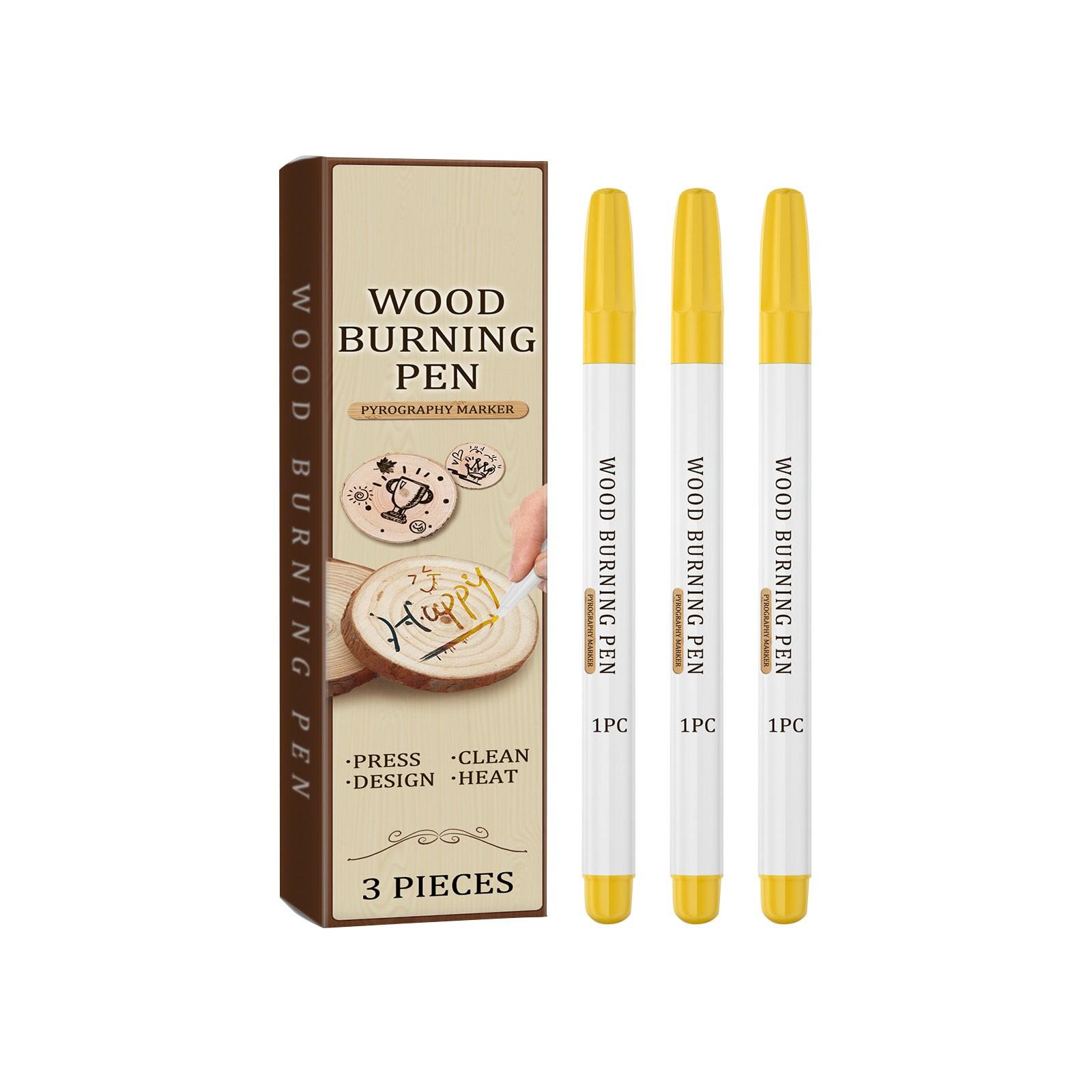 

Набор маркеров для выжигания разделочных досок, ручка для самостоятельной росписи по дереву, для использования в помещении, 5 мл One Size