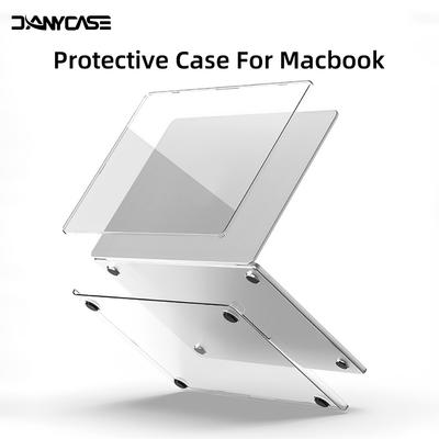 Carcasa para Ordenador Macbook para Macbook Air 13.6 M2 M3 Air 13.3 M3 Air 15.3 Pro 13.3 Pro 14.2 A2442 Pro 16.2 A2485 A2780 Carcasa Transparente Fina y Ligera