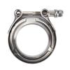 2.25in V Band Stainless Steel Clamp with 2 Flange for Turbo Exhaust Downpipe