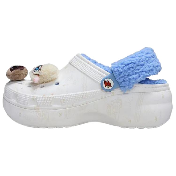 

Disney Zoo Topia 2 x Crocs Classic Platform Clog Белый Синий Женские Кроссовки Коричневый 211751-90H 37-38