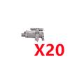 MOC War Building Blocks Movie Characters Soldier Weapons Accessories Rifle Heavy Demolition Pistol Mini Brick Gift Toy X018 DIY