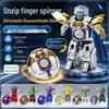 Transforming Robot Dog Fidget Spinner for Kids - Exercise and Grip Strength Toy