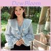 Romantic Lolita Style Shirt With 3d Pattern And Ruffle Trim For Spring Fashion