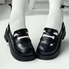 Fairy wind small leather shoes female niche design sense JK uniform loafers student platform heightening single shoes Mary Jane shoes