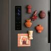 Ceramic Vases Refrigerator Stickers Decorative Simulation Flower Vase Magnetic Sticker  Living Room