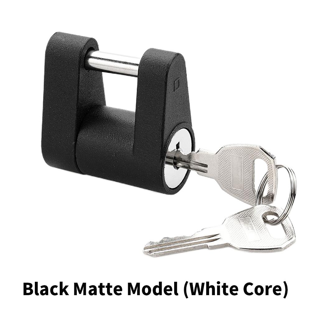 

1/4 Устойчивый к ржавчине Противоугонный Замок сцепного устройства прицепа Навесной замок сцепного устройства прицепа Крюк Замок Язычок Замки Защита сцепного устройства Защитник 1 шт. белый