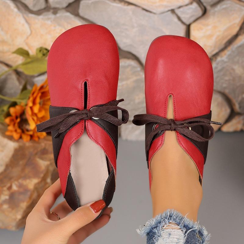 Fashion 2025 New Leather Casual Women's Shoes Retro Flat Shoes Soft Sole Leather Large Size Non-slip Sports Shoes for Women Sneakers