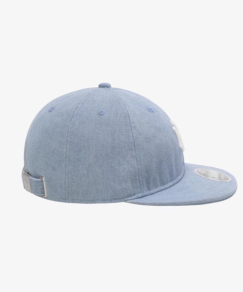 NEW ERA Mlb New York Yankees Denim Basic Retro Crown Strapback Light Blue