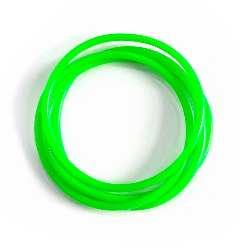 Rainbow Luminous Silicone Bracelet & Hair Tie for Kids