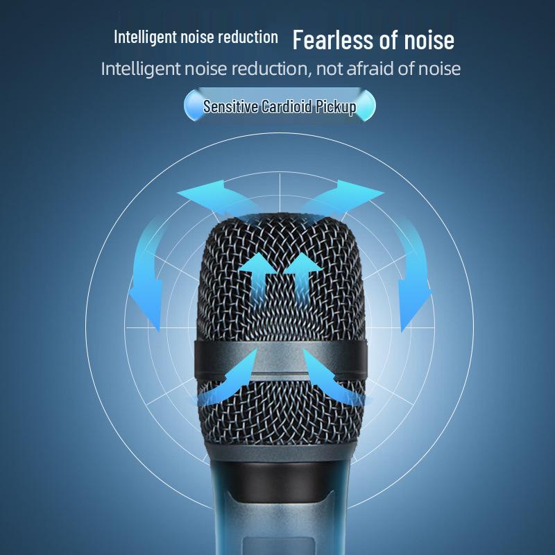 High-Quality Dynamic Wired Microphone for Professional Stage and Outdoor Live Performances