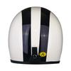 Retro Fiberglass Full-Face Motorcycle Helmet for Cruisers & Scooters - Unisex Design