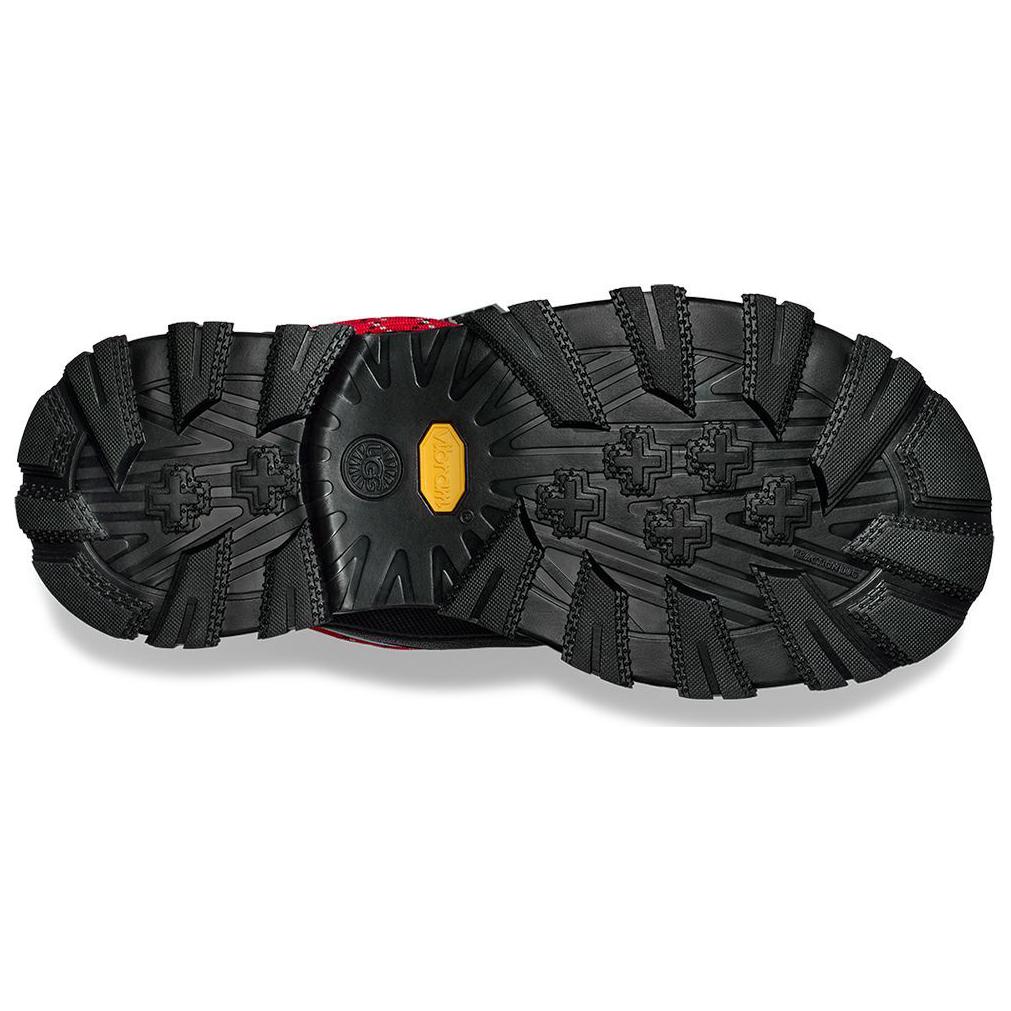 UGG Cow Leather Short Outdoor Boots Women's Sky Blue/Black 1161890-BKYB