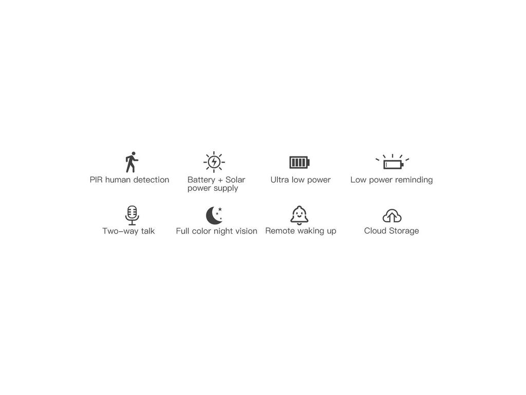O-KAM 2K Solar-Powered Outdoor Camera: Waterproof, WiFi/4G, Night Vision, Full Color, 360° Rotation.