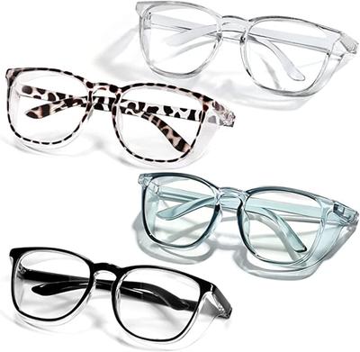 Schutzbrille Brille für Frauen Krankenschwestern Schutzbrille, Beschlagfreie Schutzbrille Beschlagfrei + Blaulichtschutz