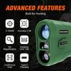 REVASRI 600/1000m Multi-function Laser Rangefinder for Golfing and Hunting with Range and Speed Mode Hunting Durable Lightweight