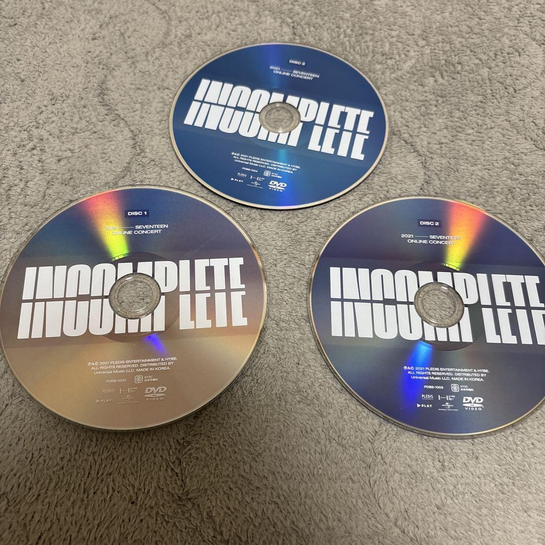 

[USED] SEVENTEEN 3-Disc DVD Set