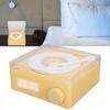 X11 Portable Retro Record Player with Built-in Receiver, 360-Degree Stereo HiFi Sound, 3 Playback Modes, and Mobile Phone Connectivity (Yellow)