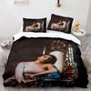 Fashion 3D Printed Singer E-Eva Queen Bedding Set Boys Girls Twin Queen King Size Duvet Cover Pillowcase Bed boys Adult Bedroom