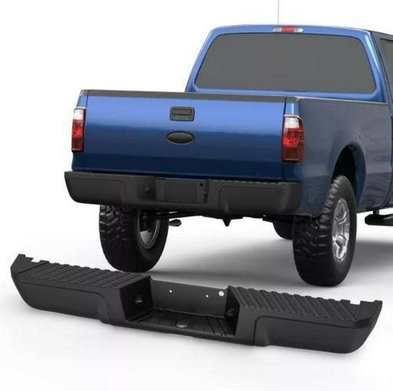 

Rear Bumper for 2008-2016 Ford F250 (No Holes) FO1103148 Black Spray