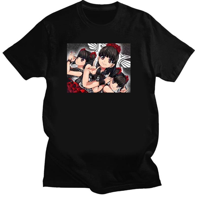 Hot Sale Japanese Babymetal Band Tshirt Summer Fashion Creativity T Shirt Tee Shirt J-Pop Adults Funny Tops Unisex Short Sleeve Unisex