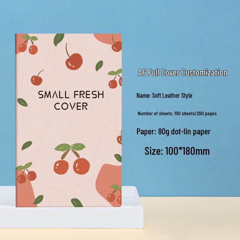 Creative Stamp Book - A5/A6 PU Leather Notebook with Custom Logo, High-Appeal UV Color Printing, Loose-leaf Diary