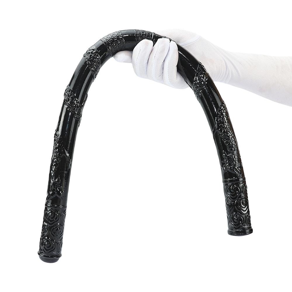 Dop anal Dragon cu două capete - Vibrator lung și moale pentru adulți