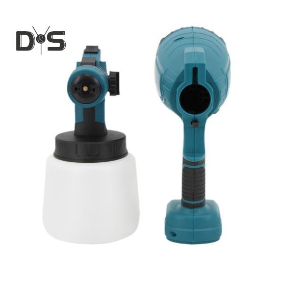 Cordless Paint Sprayer with Detachable Tank 3 Spray Patterns Adjustable Flow Control Battery Powered Handheld Paint Sprayer