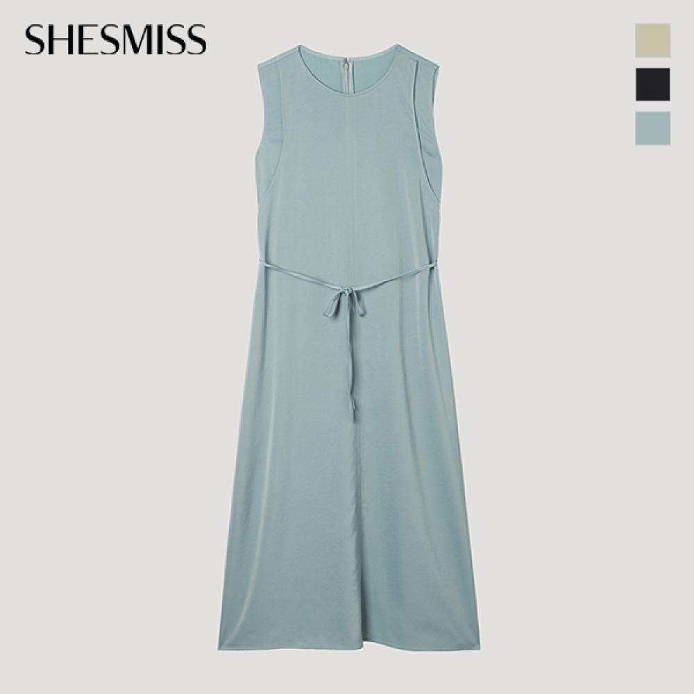 [Ea își dorește] Rochie lungă, fără mâneci, cu imprimeu înfășurat, Swwopp22150