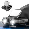 XPE+LED Built-in Battery Adjustable Multi-Source Multi-Function Power Indicator Sensing Lightweight Headlamp