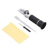 Brix Refractometer Meter Gauge Dual Scale Handheld Measuring Tool for Sugar Brewing