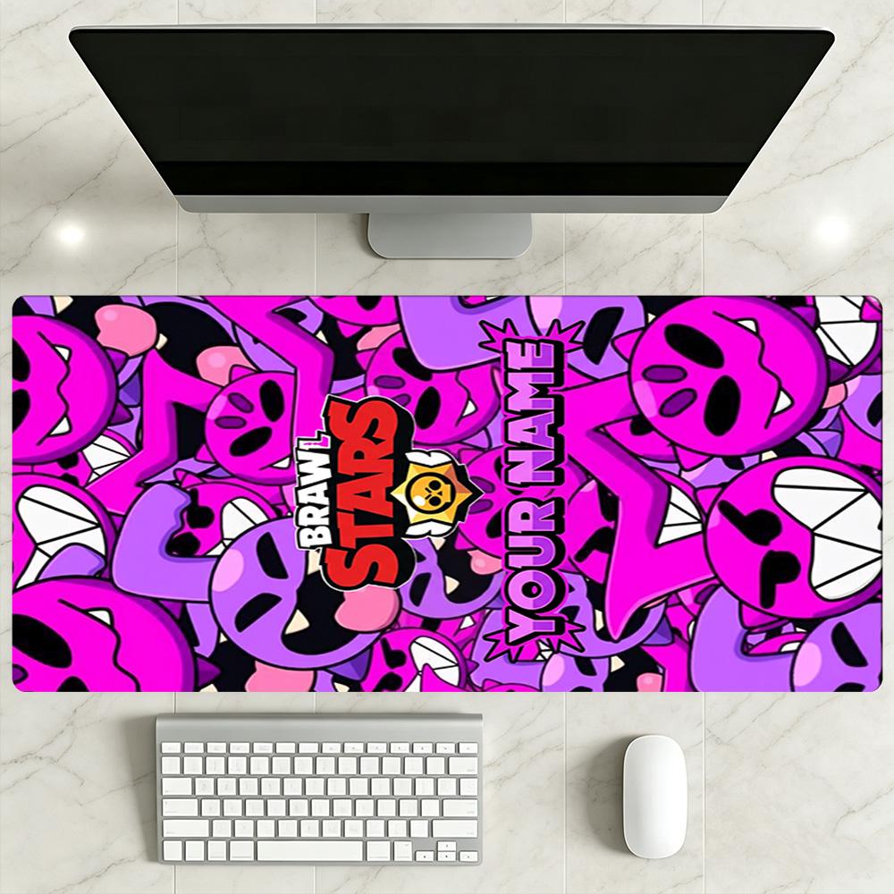 Supercell Personalized Name Mouse Pad Keyboard Pad Desktop Mouse Pad Non-Slip Rubber Bottom Perfect for Office Laptop Gaming Setup