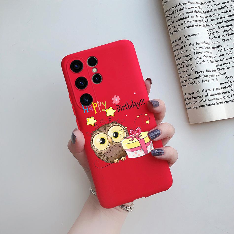 For Samsung Galaxy S24 Ultra Case S24 Plus Sunflower Girl Painted Soft Silicone Phone Case For Samsung S24 Ultra S 24 S24+ Shell
