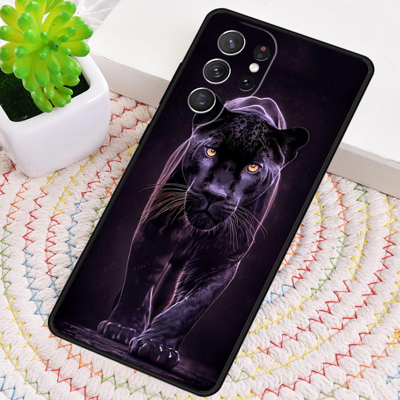 Cheetah Panther Phone Case for Samsung Galaxy note 10 pro S26 Ultra S23 S24 FE S25 S21 S22 PLUS shockproof Cove