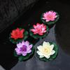Water Lily Mariage DIY Floating Plants Fake Plants Home Decor Garden Tank Pond Artificial Lotus Flowers For Wedding Party Lotus Water