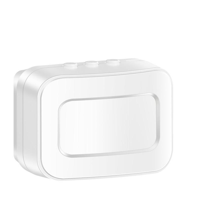 Wireless Infrared Welcome Sensor Curtain Detector White