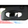 For BMW MINI Cooper R55 R56 R58 R60 Sun Visor Vanity Mirror Cover Black 2007-14