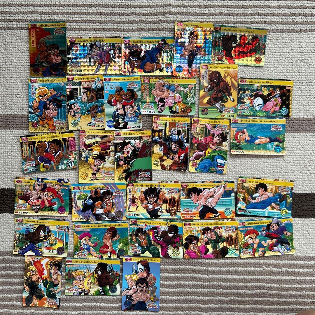 Super Street Fighter II 30 cards bulk sale