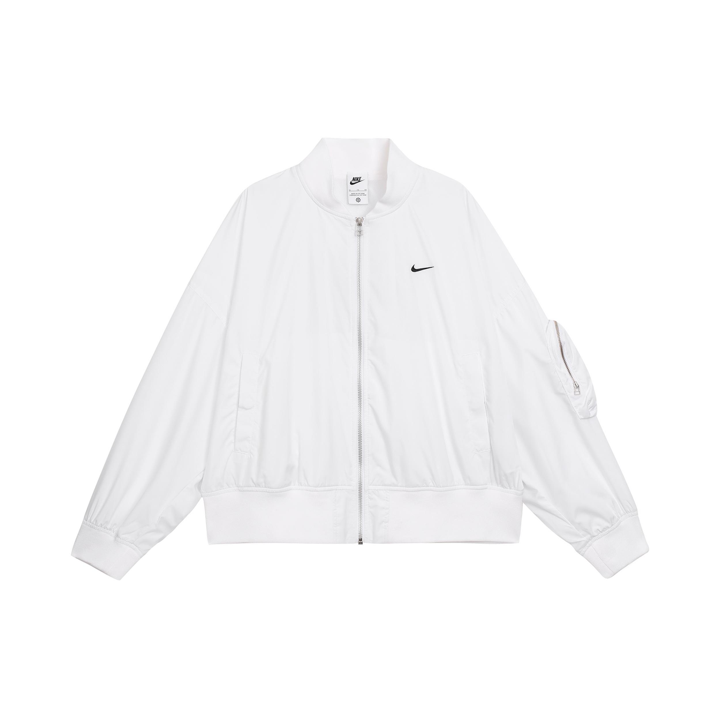 

New Nike Sportswear Essentials Series Jackets Coats Women s White FN2840-100 S