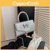 Gentle And Fashionable Bow And Shiny Single Shoulder Chain Bag For Daily Outings