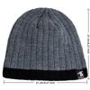 New Style Unisex Winter Hats Cap Plush Fur Lined Warm Streetwear Beanies For Men Woman Casual Winter Skiing Cap Knitted Hats