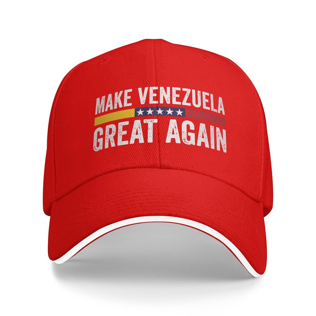 Unisex Czapka Outdoor Make Venezuela Great Again Wiosenna Czapka Przeciwsłoneczna Nowa Czapka Baseballowa Hip Hop Ochrona Przeciwsłoneczna Daszek